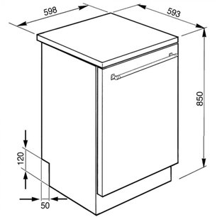Посудомоечная машина Смег LSA13X2 фото 3 Посудомоечная машина Smeg LSA13X2 фото 3