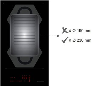 Индукционная варочная панель Баразза 1PIDC30N фото 3 Индукционная варочная панель Barazza 1PIDC30N фото 3