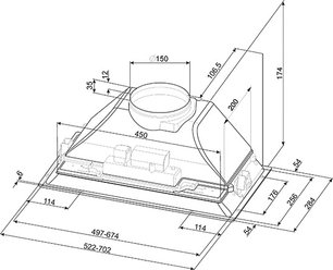 Вытяжка Smeg KSEG73XE фото 2