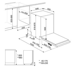 Посудомоечная машина Смег ST316L фото 3 Посудомоечная машина Smeg ST316L фото 3