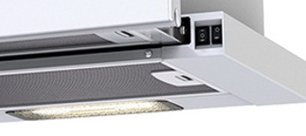 Встраиваемая вытяжка Крона KAMILLA 450 WHITE фото 2 Встраиваемая вытяжка KRONA KAMILLA 450 WHITE фото 2