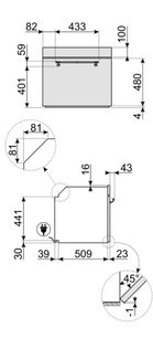 Духовой шкаф Смег SF750OT фото 3 Духовой шкаф Smeg SF750OT фото 3