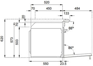 Духовой шкаф с паром Bertazzoni F6011PROVPTN фото 3