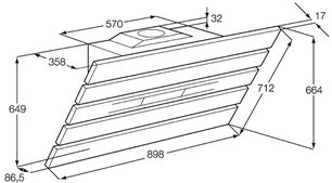 Вытяжка АЕГ X69453BV0 фото 2 Вытяжка AEG X69453BV0 фото 2