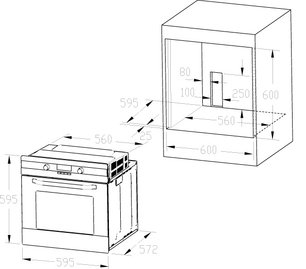 Духовой шкаф Zigmund Shtain EN 162.921 B фото 2