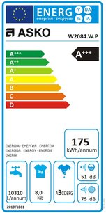 Стиральная машина Аско W2084.W.P фото 4 Стиральная машина Asko W2084.W.P фото 4