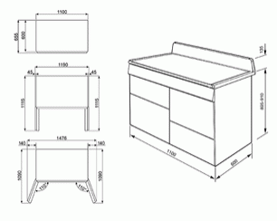 Варочный центр Смег TR4110S1 фото 2 Варочный центр Smeg TR4110S1 фото 2