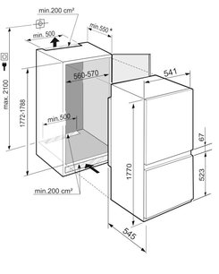 Встраиваемый холодильник Liebherr ICSe 5122 Plus фото 3