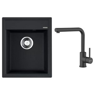 Omoikiri (мойка Daisen 42-BL + смеситель NAKAGAWA BL-P) фото