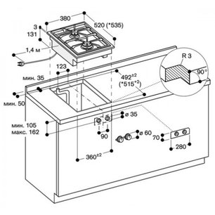 Варочная панель Гаггенау VG 424-210 фото 4 Варочная панель Gaggenau VG 424-210 фото 4