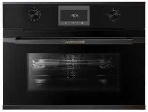 Компактный духовой шкаф с микроволнами Куперсбуш CBM 6330.0 S2 Black Chrome фото Компактный духовой шкаф с микроволнами Kuppersbusch CBM 6330.0 S2 Black Chrome фото