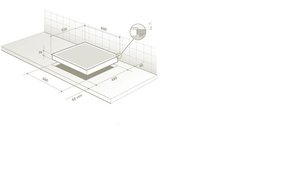Независимая варочная панель Де Дитрих DTI 1105 XE фото 2 Независимая варочная панель De Dietrich DTI 1105 XE фото 2