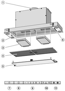 Встраиваемая вытяжка Миле DA 2628 CLST фото 4 Встраиваемая вытяжка Miele DA 2628 CLST фото 4