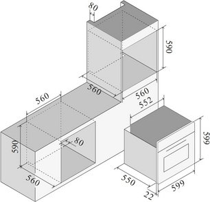 Духовой шкаф Ilve OV601GL3/BK фото 2