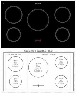 Варочный центр Лофра RLVD96MFTE/5I Br фото 3 Варочный центр Lofra RLVD96MFTE/5I Br фото 3