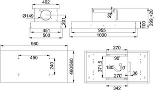 Вытяжка Франке FGAS 1000 FX CE фото 3 Вытяжка Franke FGAS 1000 FX CE фото 3