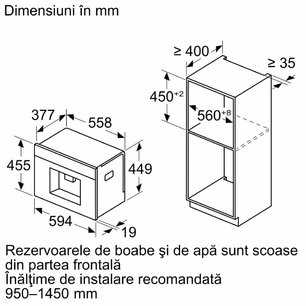 Встраиваемая кофемашина Нефф CL4TT11N0 фото 3 Встраиваемая кофемашина Neff CL4TT11N0 фото 3