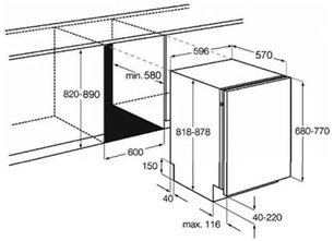 Посудомоечная машина АЕГ F88030VIP фото 2 Посудомоечная машина AEG F88030VIP фото 2