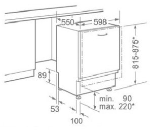Встраиваемая посудомоечная машина Нефф S51T65X2 фото 3 Встраиваемая посудомоечная машина Neff S51T65X2 фото 3
