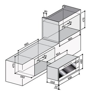 Духовой шкаф Илве 948-NMP Ant/C фото 4 Духовой шкаф Ilve 948-NMP Ant/C фото 4
