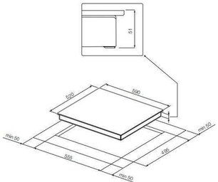 Варочная панель Грауде EK 60.0 W фото 4 Варочная панель Graude EK 60.0 W фото 4