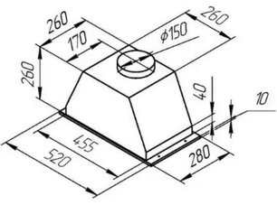 Встраиваемая вытяжка Куперсберг Inlinea 52 C фото 4 Встраиваемая вытяжка Kuppersberg Inlinea 52 C фото 4