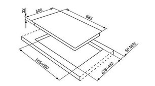 Варочная панель Смег SPR864PGH фото 2 Варочная панель Smeg SPR864PGH фото 2