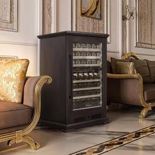 Винный шкаф Мэйвел MV77PRO-KBT2 (Тёмный шоколад) фото 2 Винный шкаф Meyvel MV77PRO-KBT2 (Тёмный шоколад) фото 2