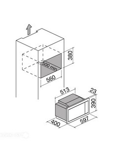 Микроволновая печь Баразза 1MOEN фото 3 Микроволновая печь Barazza 1MOEN фото 3