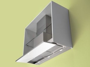 Встраиваемая вытяжка Falmec GREEN TECH MOVE 90 inox vetro bianco (800) фото 4