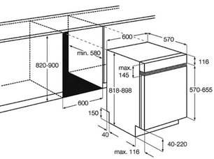 Посудомоечная машина АЕГ F99015IM0P фото 2 Посудомоечная машина AEG F99015IM0P фото 2