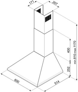 Вытяжка Смег KSED65PE фото 4 Вытяжка Smeg KSED65PE фото 4
