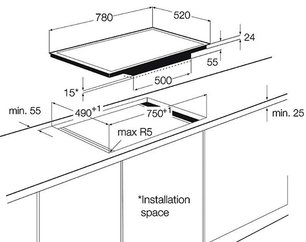 Варочная панель АЕГ HK884400FS фото 2 Варочная панель AEG HK884400FS фото 2
