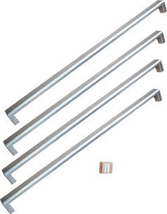 Комплект ручек для холодильника Bertazzoni Professional 901249 фото