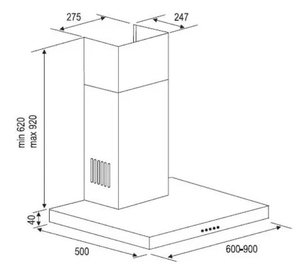 Вытяжка Куперсберг Amata 90X фото 2 Вытяжка Kuppersberg Amata 90X фото 2