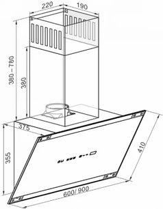 Вытяжка Кайзер AT 6445 AD ECO фото 4 Вытяжка Kaiser AT 6445 AD ECO фото 4