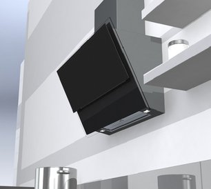 Вытяжка Фалмек Verso 55 bk glass (600) фото 2 Вытяжка Falmec Verso 55 bk glass (600) фото 2