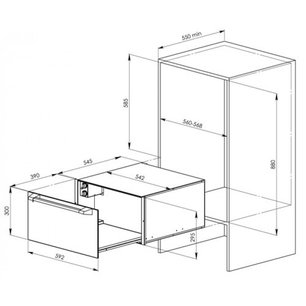 Подогреватель Де Дитрих DWD 929 X фото 2 Подогреватель De Dietrich DWD 929 X фото 2