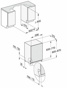 Встраиваемая посудомоечная машина Миле G 7360 SCVi новая с витрины фото 3 Встраиваемая посудомоечная машина Miele G 7360 SCVi новая с витрины фото 3