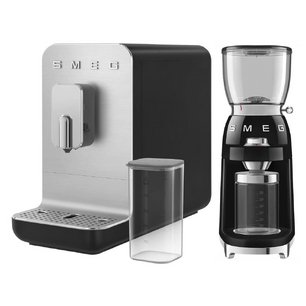 Smeg Collezione (кофемашина BCC13BLMEU + кофемолка CGF11BLEU) фото