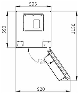 Холодильник Кертинг KNFC 62029 X фото 3 Холодильник Korting KNFC 62029 X фото 3