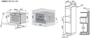 Встраиваемая микроволновая печь Фауцуг CombiMiwell V4000 45 CM4T-24025 (черное стекло) фото 4 Встраиваемая микроволновая печь V-ZUG CombiMiwell V4000 45 CM4T-24025 (черное стекло) фото 4