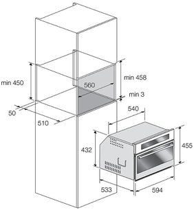 Встраиваемая микроволновая печь Фулгор Милано FCMO 4511 TM BK фото 4 Встраиваемая микроволновая печь Fulgor Milano FCMO 4511 TM BK фото 4