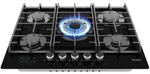 Газовая варочная панель Haier HHX-G75CWSB фото 4