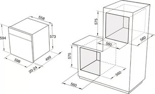 Духовой шкаф Зигмунд Штайн EN 172.921 B фото 3 Духовой шкаф Zigmund Shtain EN 172.921 B фото 3