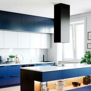 Вытяжка Falmec Mira Plus Black Isola 40 фото 4