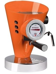 Кофеварка Бугатти DIVA 431 Orange Swarovski фото Кофеварка Bugatti DIVA 431 Orange Swarovski фото