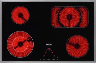 Независимая панель конфорок Миле KM 6212 фото Независимая панель конфорок Miele KM 6212 фото