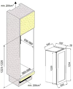 Винный шкаф Климадифф AV93X3ZI/1 фото 2 Винный шкаф Climadiff AV93X3ZI/1 фото 2