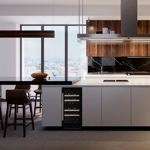 Встраиваемый винный шкаф Дунавокс DAUF-32.78DMB фото 4 Встраиваемый винный шкаф Dunavox DAUF-32.78DMB фото 4